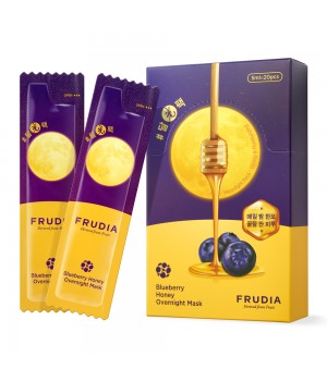 Frudia Питательная ночная маска с черникой и медом 5 мл (20 саше)