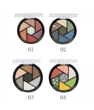 Farres 1242-04 Тени для век "7 Colors" 7 цветов (до 07.26)