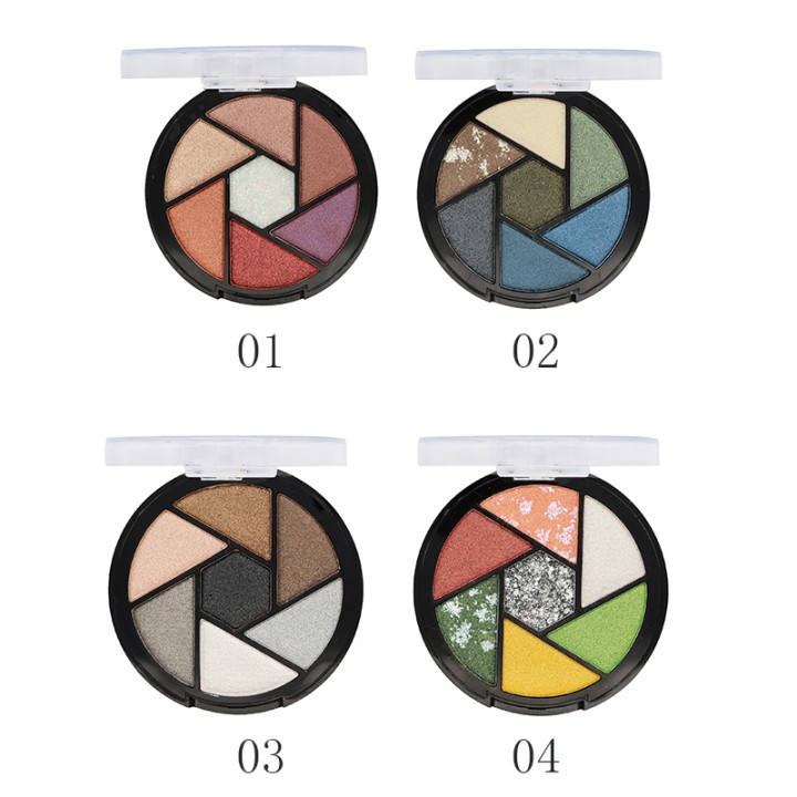 Farres 1242-04 Тени для век "7 Colors" 7 цветов (до 07.26)