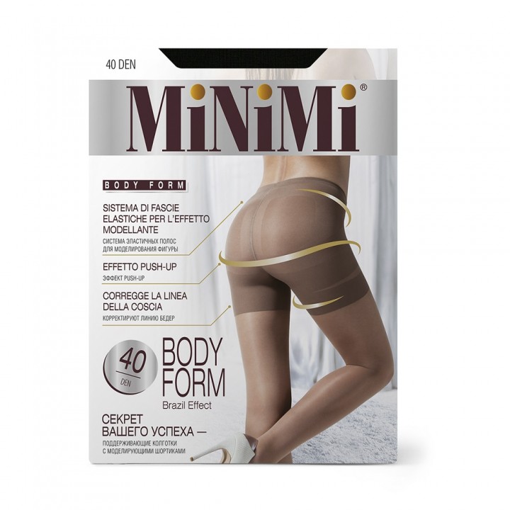 Minimi Колготки BODY FORM 40 Nero 3