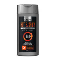 KRASSA MEN Ice Breeze 3в1 Шампунь-кондиционер для волос и гель для душа, 250 мл