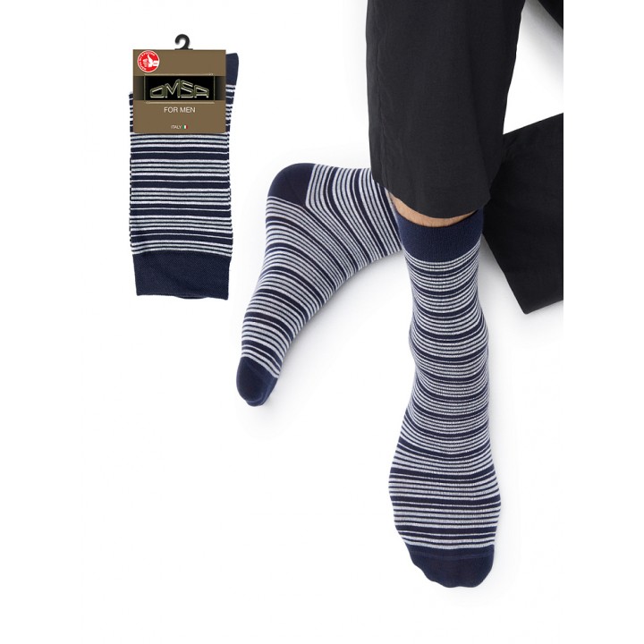 OMSA STYLE 503 всесезон. в полоску Blu 39-41^